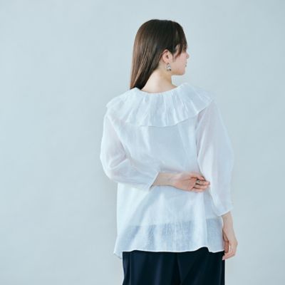オーバーピンタックブラウス（８３０３４５０８）