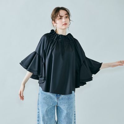 ラッフルスリーブブラウス（８３０３４５１０）
