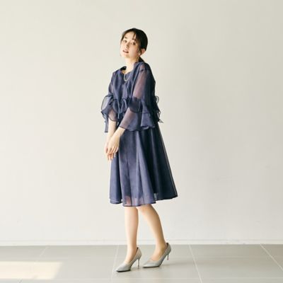 ラッフルフリルブラウス（83035512） | Rose Tiara (Women