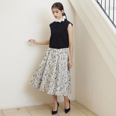 ＜Rose Tiara (Women/大きいサイズ)＞ＬＩＭＯＮＴＡボリュームスカート（８３０４１４０１）