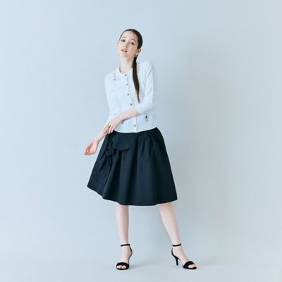 人気追加】タックリボンスカート（83041605） | Rose Tiara