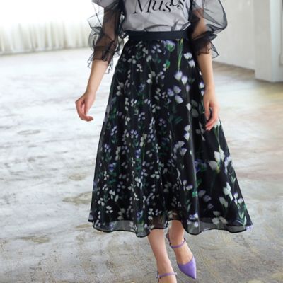 ＜Rose Tiara (Women/大きいサイズ)＞ｓｕｉｓａｉフラワースカート（８３０４３４０２）