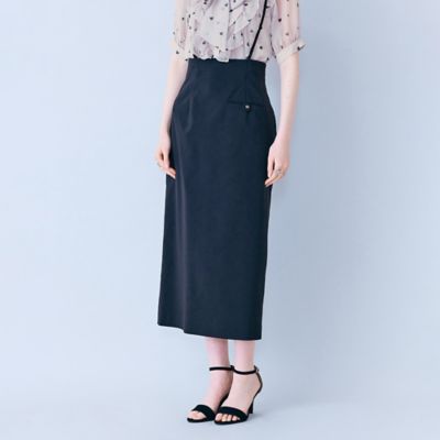 ショルダーストラップ付きタイトスカート（83043602） | Rose