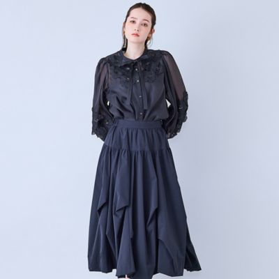 タックバルーンスカート（83045601） | Rose Tiara (Women