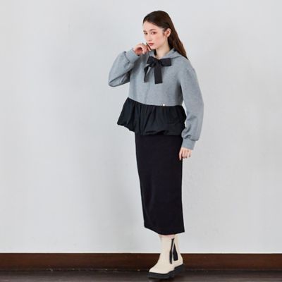 ストレッチクッションタイトスカート（83045609） | Rose