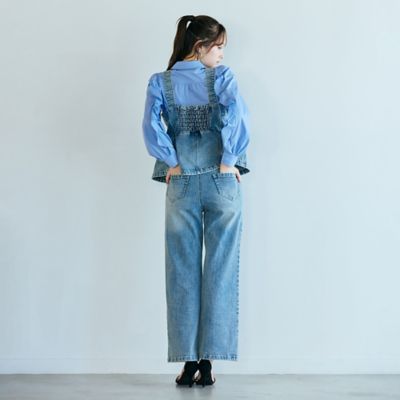 ビジュー付きブーツカットデニム（83051603） | Rose Tiara