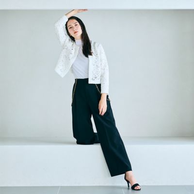 Rose Tiara (Women/大きいサイズ)/ローズティアラ(大きいサイズ) チェーンサスペンダーパンツ(83052501)