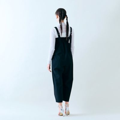 【大人百花掲載】ワイドシルエットサロペット（８３０５２５０４）
