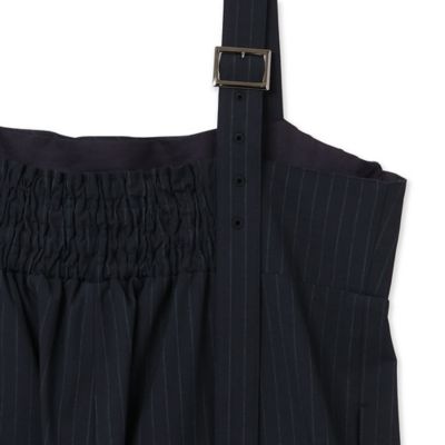 【大人百花掲載】ワイドシルエットサロペット（８３０５２５０４）