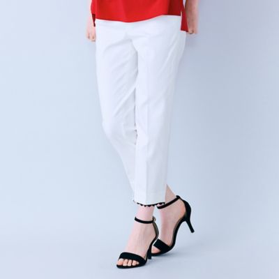 ＜Rose Tiara (Women/大きいサイズ)＞サブリナパンツ（８３０５２６０２Ａ）