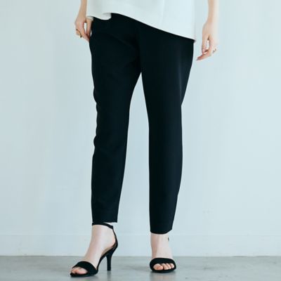 キレイ見えシンプルテーパードパンツ（83052603） | Rose