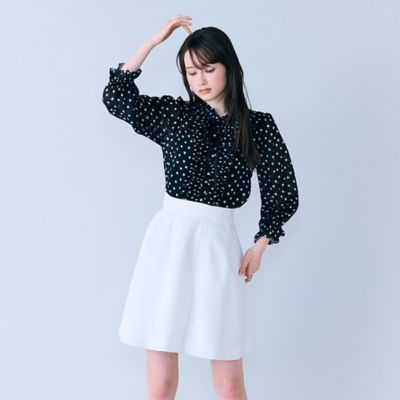 ＜Rose Tiara (Women/大きいサイズ)＞フレアキュロットパンツ（８３０５３６０１）