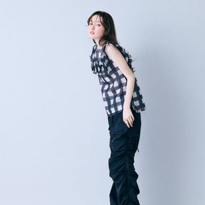 サイドリボンカーゴパンツ（83053603） | Rose Tiara (Women