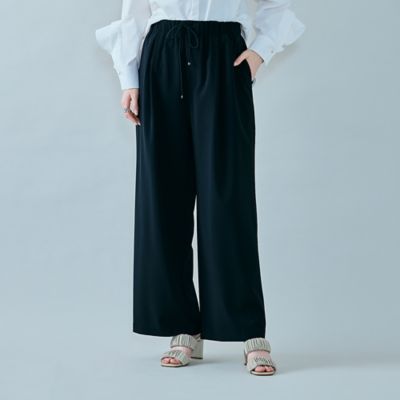 平織りリネンワイドパンツ | Sybilla (Women)/シビラ | 三越