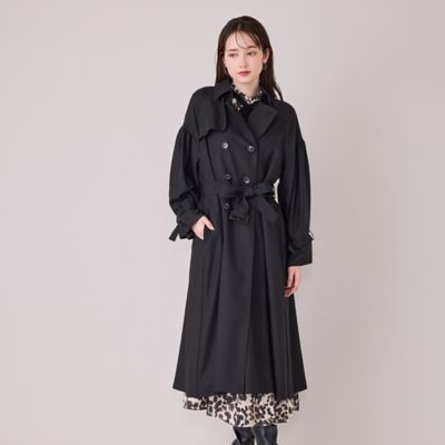 モデル美香着用】【軽量】ラグジュアリートレンチコート
