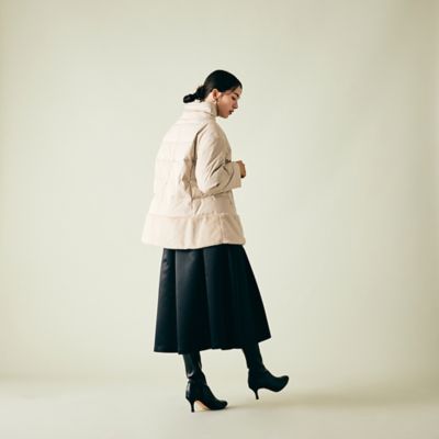 裾ファーダウンジャケット（83076401） | Rose Tiara (Women