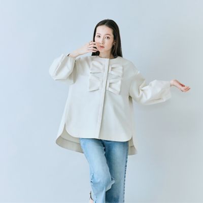 ダブルリボンジャケット（83102602） | Rose Tiara (Women