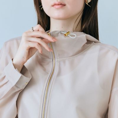 シアーメッシュジップアップブルゾン（83102604） | Rose