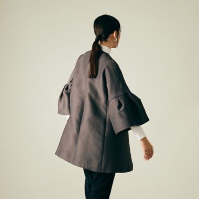 Rei　TO BE CHIC ★42　ツィードベルスリーブコート ベルスリーブケープ(コート)｜TO BE CHIC(トゥー ビー シック)の