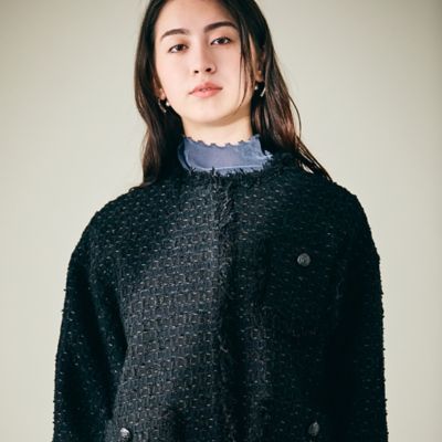 ファンシーツィードジャケット（83106410） | Rose
