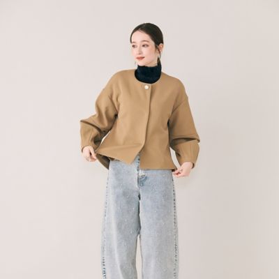 コクーンシルエットジャケット（83106502） | Rose Tiara