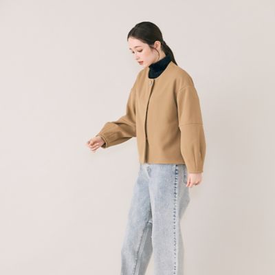 コクーンシルエットジャケット（83106502） | Rose Tiara