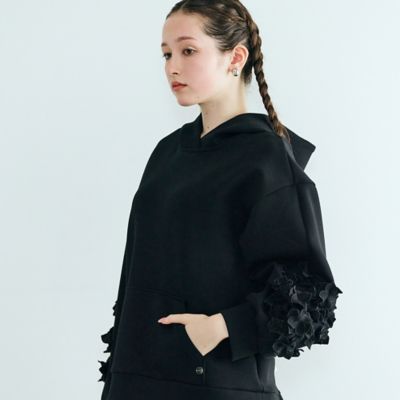 フラワーモチーフ付きパーカー（83121601） | Rose Tiara