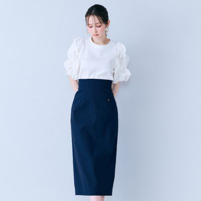 タックボリュームスリーブカットソー（83123603） | Rose