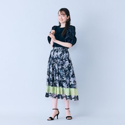 タックボリュームスリーブカットソー（83123603） | Rose