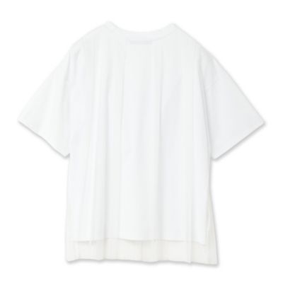 チュールレイヤードロゴＴシャツ（８３１２４５０３）