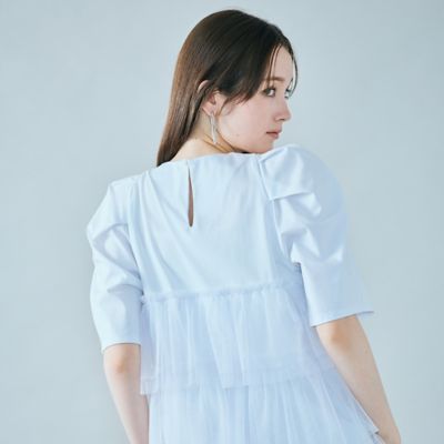 ティアードチュールカットソー（８３１２４５０５）