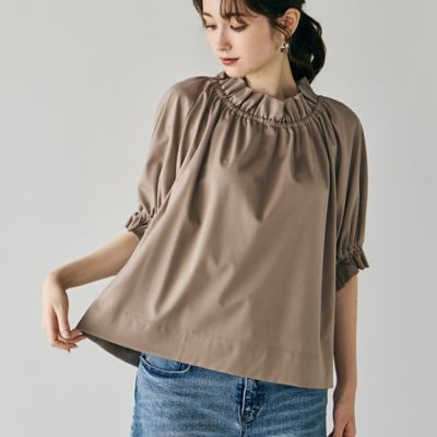 ギャザーカットソー（83125502） | Rose Tiara (Women