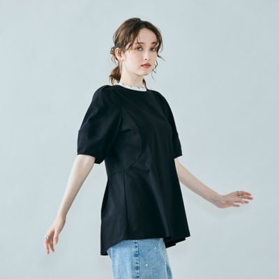 No.1358 新品ローズティアラ50 フレア袖カットソー デザインフォルムカットソー（83125503） | Rose Tiara
