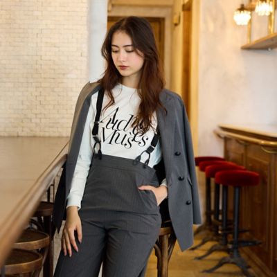 Ａｕｄｉｅ　ａ　Ｍｕｓｅｓロゴカットソー（８３１２６４０５）
