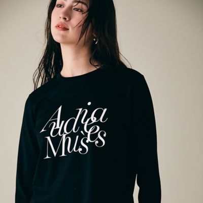 Ａｕｄｉｅ　ａ　Ｍｕｓｅｓロゴカットソー（８３１２６４０５）