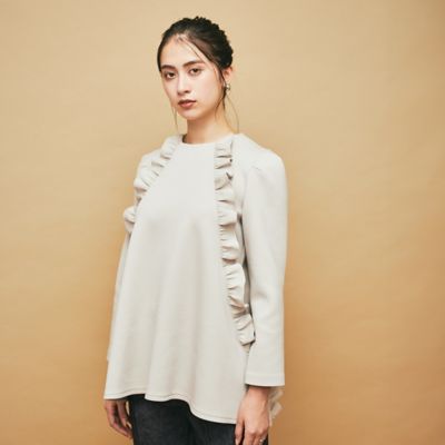 バイアスフリルカットソー（83126410） | Rose Tiara (Women