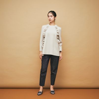 バイアスフリルカットソー（83126410） | Rose Tiara (Women