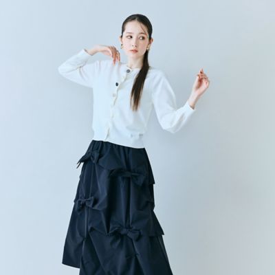 ビジューボタンカーディガン（83132601） | Rose Tiara (Women