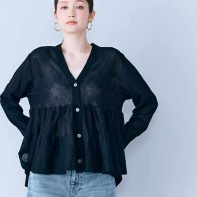 シアーティアードニットカーディガン（83133602） | Rose