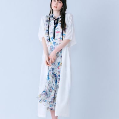 ＜Rose Tiara (Women/大きいサイズ)＞着流しロングカーディガン（８３１３３６０３）