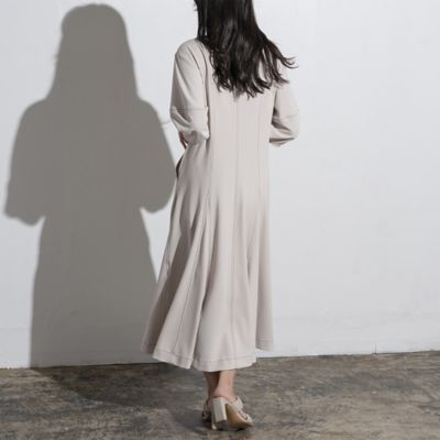 フロントファスナージョーゼットワンピース（88012307