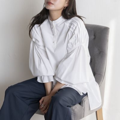 キャンディースリーブブラウス（88032410） | EUCLAID