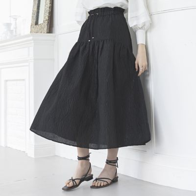 ＜EUCLAID (Women)＞【ＶＥＲＹ掲載】ふくれジャカードスカート（８８０４２４０２）