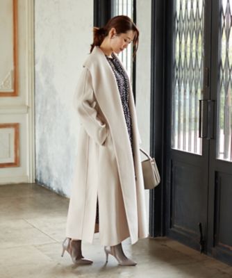 シャルムリバーショールロングコート（１０２１２７１７０６０） の