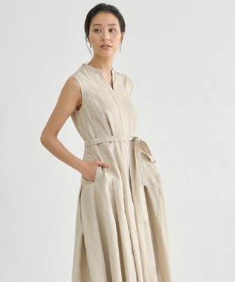 ボタニカルリネンソフトタック　ワンピース（１０２２１７１４４００）