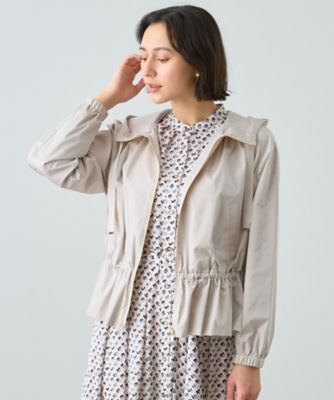 撥水タフタショートブルゾン（１０２３１７１０２００） の通販 | 三越