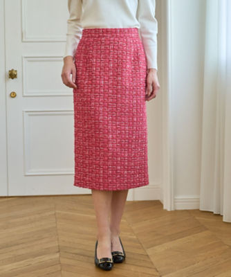 ラメツイードタイト スカート（１０２３１７１１１６０） の通販