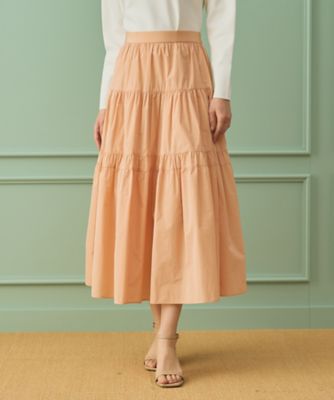 シャンブレータフタティアード スカート（１０２３１７１１２６０） の