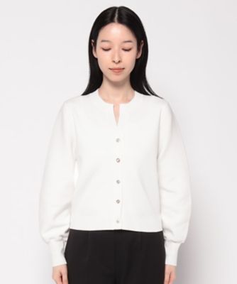 コットンポリエステルビジュー カーディガン（１０２３１８１６７５０