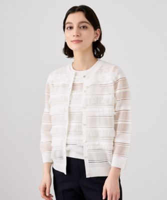 激安/新作 アージュレスAGELESS⭐フリルカーデガン カーディガン